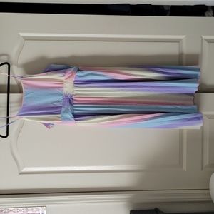 Pastel 🌈 midi dress shein 2xl